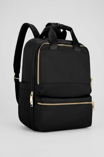 Sac à dos ordinateur 14 pouces nylon imperméable femme - Vue 6 - Sac