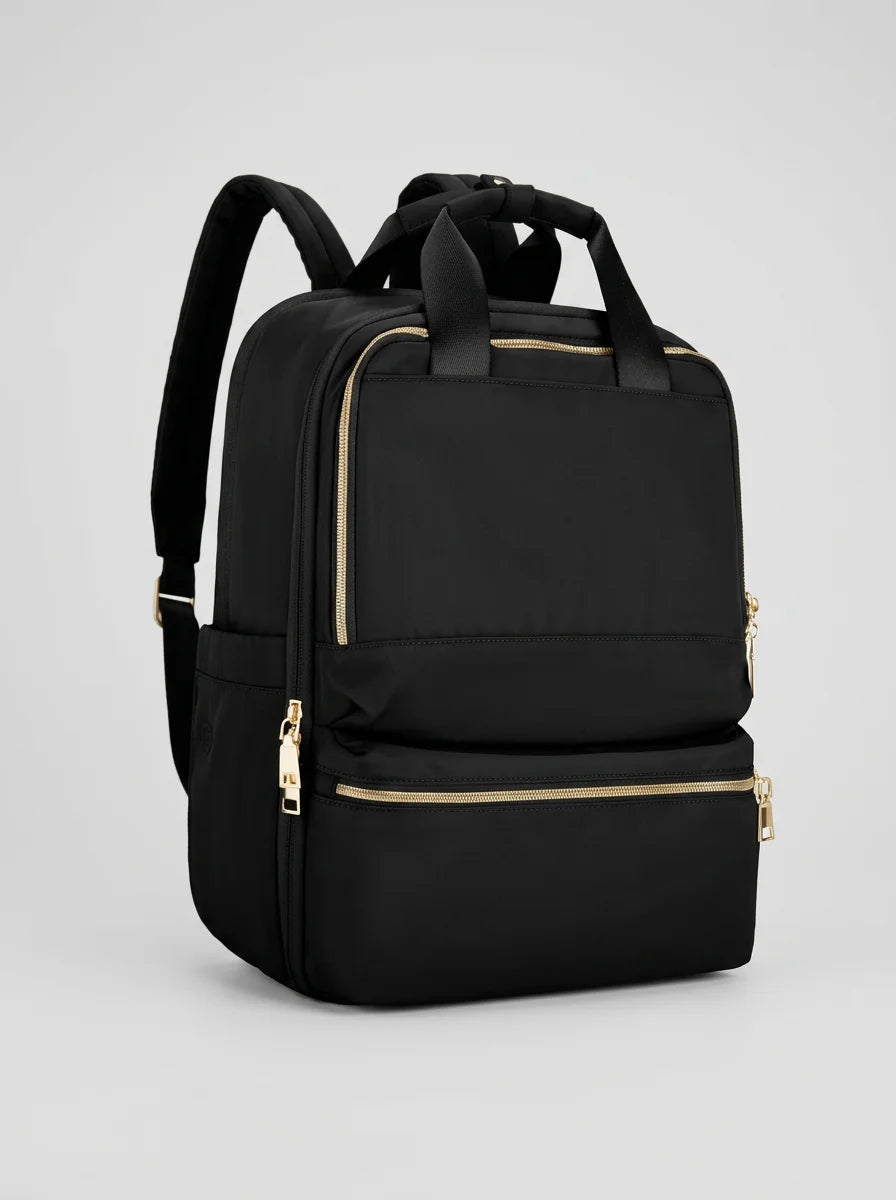 Sac à dos ordinateur 14 pouces nylon imperméable femme - Vue 6 - Sac