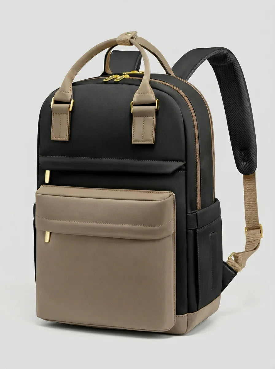 Sac à dos ordinateur 15 pouces nylon imperméable femme - Vue 3 - Sac