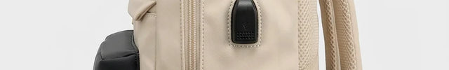 Sac à dos ordinateur 15 pouces nylon imperméable femme - Vue 3 - Sac