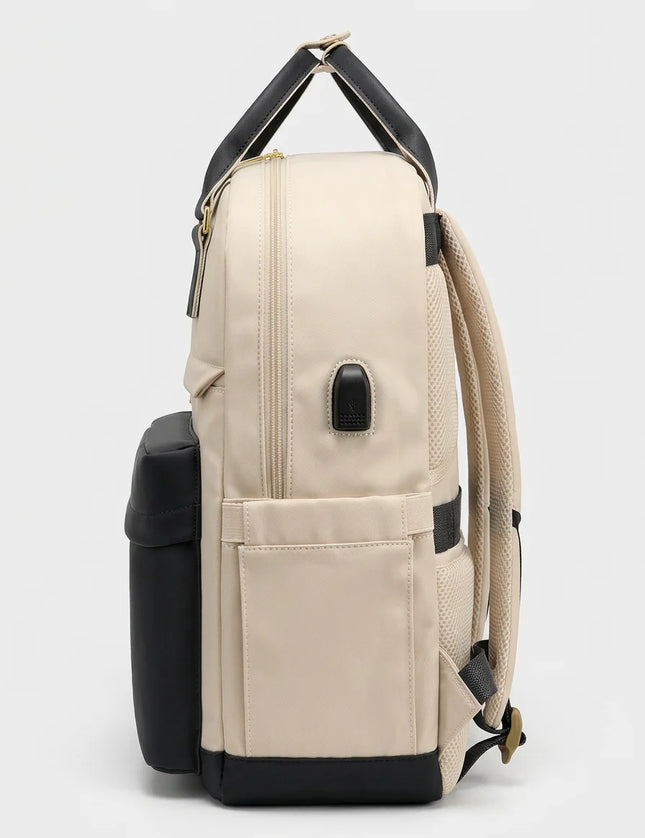 Sac à dos ordinateur 15 pouces nylon imperméable femme - Vue 3 - Sac