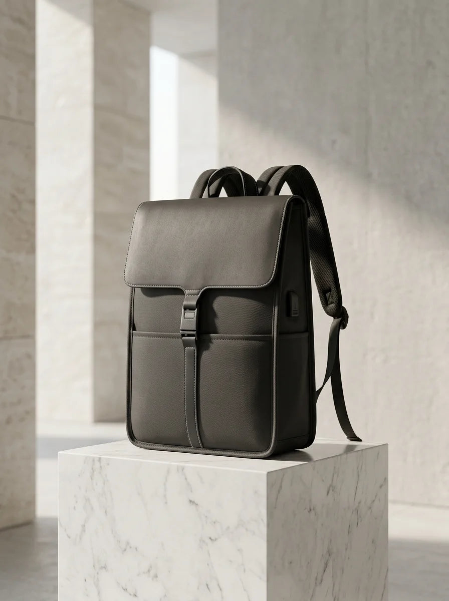 Sac à dos ordinateur 15.6 pouces nylon élégant - Vue 6 - Sac