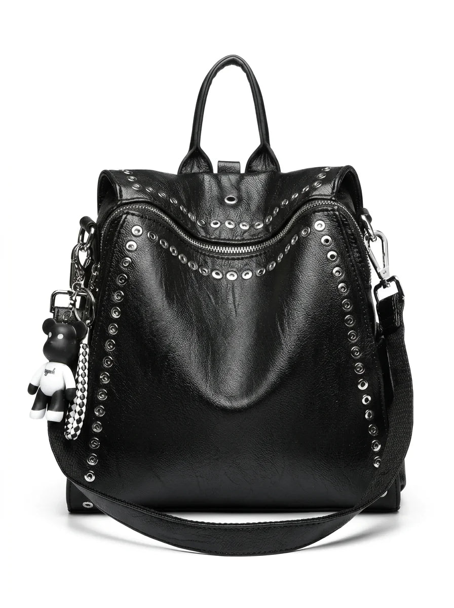 Sac cuir compact femme élégant quotidien - Vue 1 - Sac