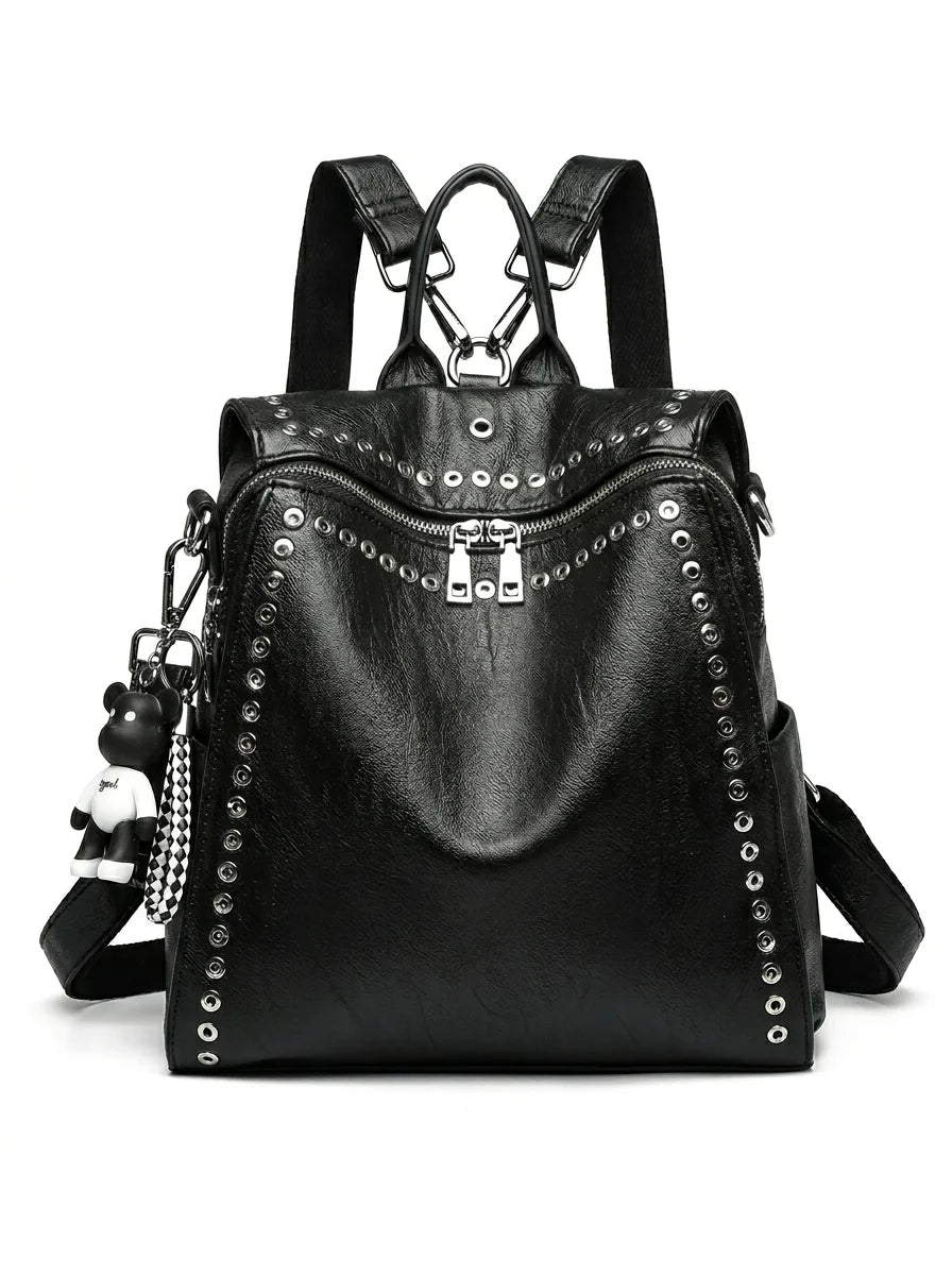 Sac cuir compact femme élégant quotidien - Vue 1 - Sac