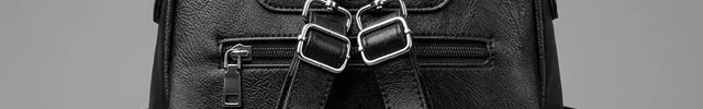 Sac cuir compact femme élégant quotidien - Vue 2 - Sac