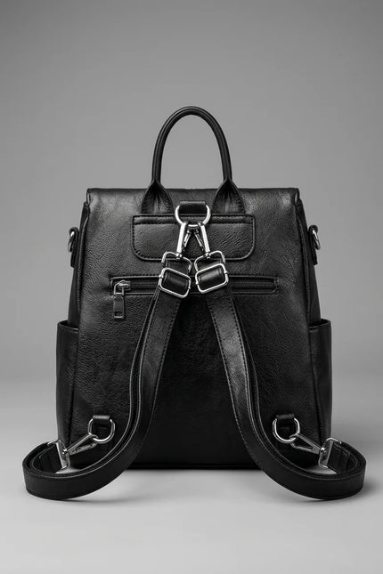 Sac cuir compact femme élégant quotidien - Vue 2 - Sac