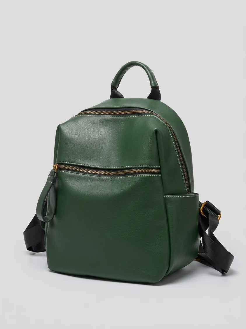 Sac cuir compact quotidien élégant femme - Vue 2 - Sac