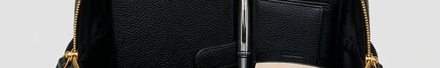 Sac cuir compact quotidien élégant femme - Vue 4 - Sac