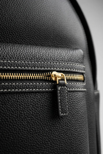 Sac cuir compact quotidien élégant femme - Vue 5 - Sac