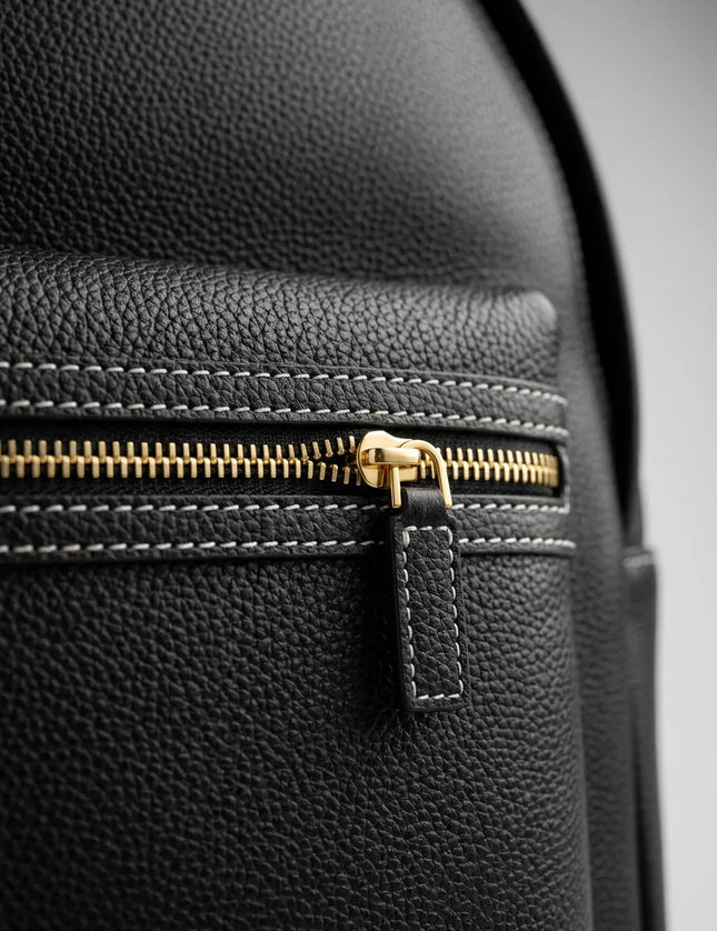 Sac cuir compact quotidien élégant femme - Vue 5 - Sac