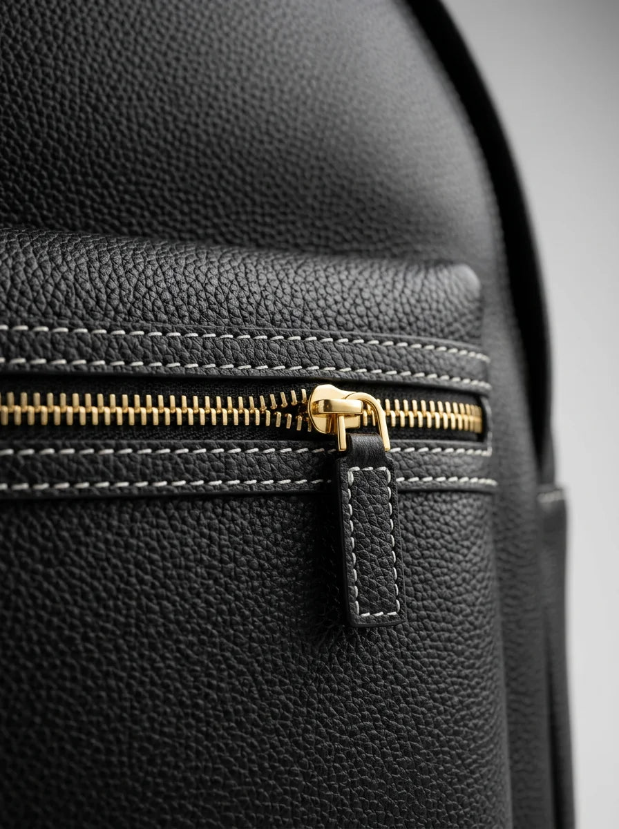 Sac cuir compact quotidien élégant femme - Vue 5 - Sac