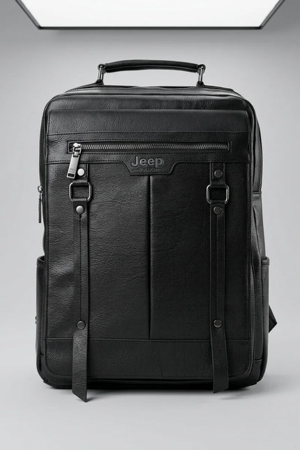 Sac cuir fendu ordinateur 15 pouces business élégant - Vue 1 - Sac