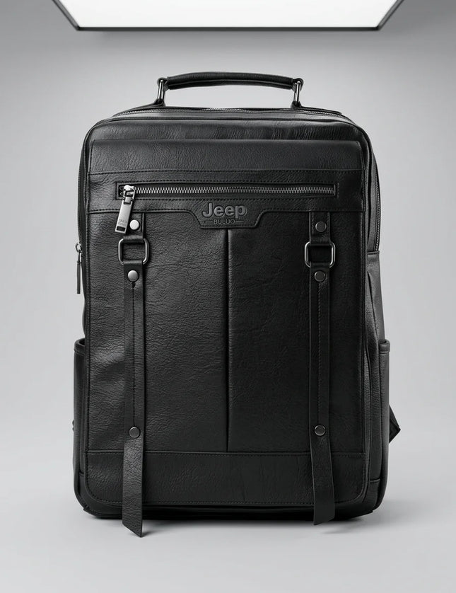 Sac cuir fendu ordinateur 15 pouces business élégant - Vue 1 - Sac