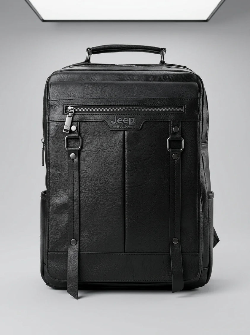 Sac cuir fendu ordinateur 15 pouces business élégant - Vue 1 - Sac