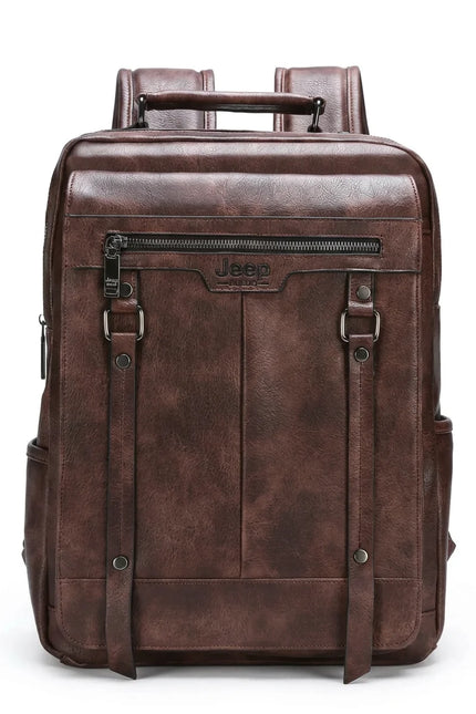Sac cuir fendu ordinateur 15 pouces business élégant - Vue 1 - Sac