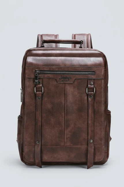 Sac cuir fendu ordinateur 15 pouces business élégant - Vue 2 - Sac