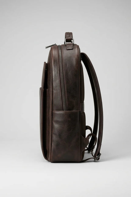 Sac cuir fendu ordinateur 15 pouces business élégant - Vue 3 - Sac