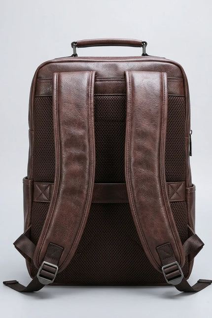 Sac cuir fendu ordinateur 15 pouces business élégant - Vue 4 - Sac