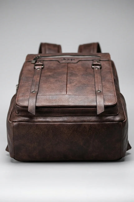 Sac cuir fendu ordinateur 15 pouces business élégant - Vue 5 - Sac
