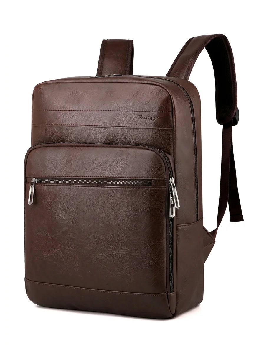 Sac cuir grande capacité ordinateur business élégant homme - Vue 1 - Sac