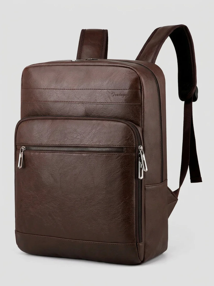 Sac cuir grande capacité ordinateur business élégant homme - Vue 2 - Sac