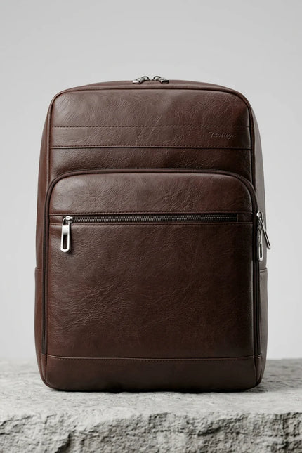 Sac cuir grande capacité ordinateur business élégant homme - Vue 2 - Sac