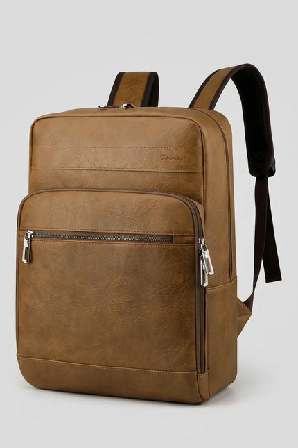Sac cuir grande capacité ordinateur business élégant homme - Vue 3 - Sac