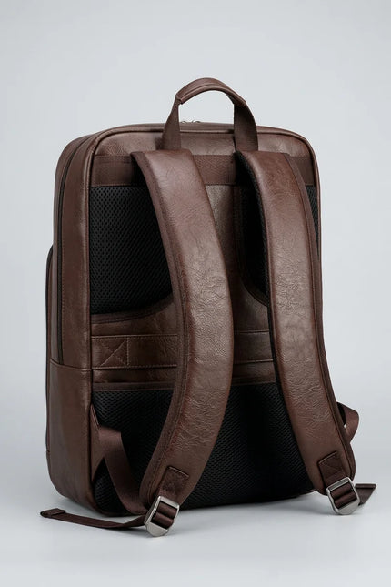 Sac cuir grande capacité ordinateur business élégant homme - Vue 4 - Sac
