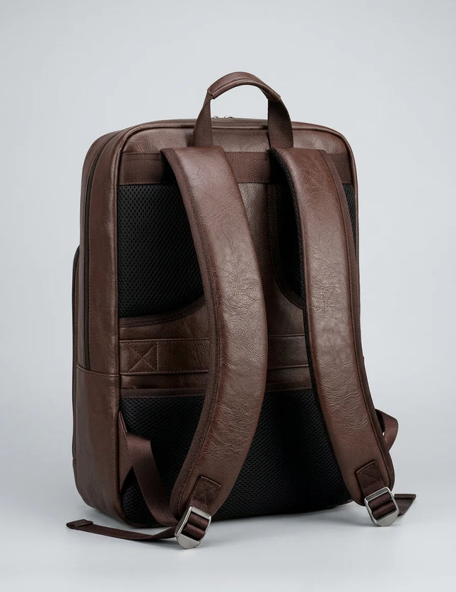 Sac cuir grande capacité ordinateur business élégant homme - Vue 4 - Sac