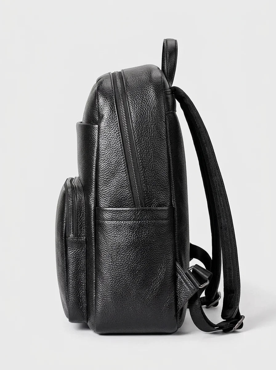 Sac cuir grande capacité travail élégant homme - Vue 3 - Sac