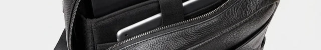 Sac cuir grande capacité travail élégant homme - Vue 4 - Sac