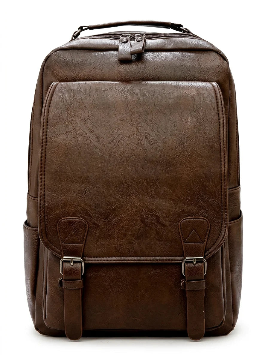 Sac cuir ordinateur grande capacité élégant homme - Vue 1 - Sac
