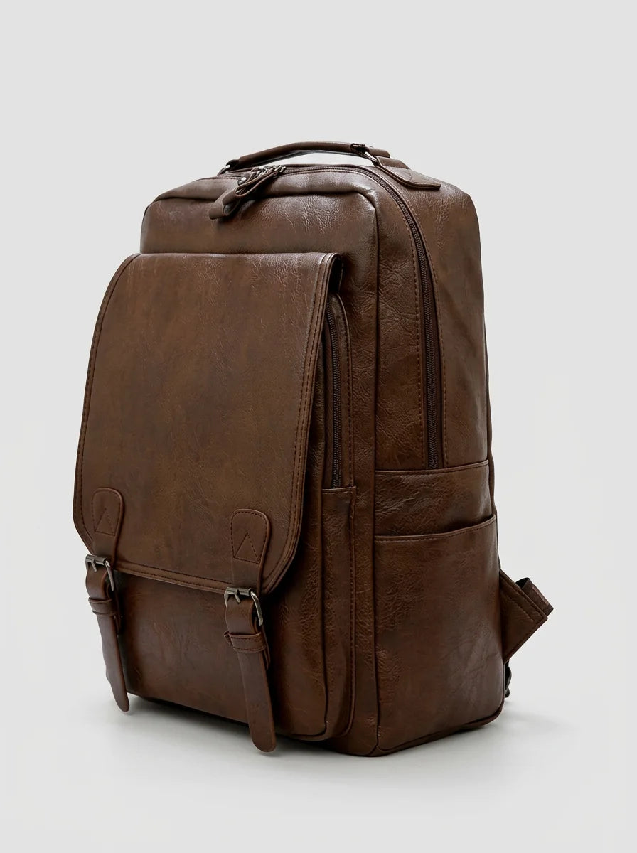 Sac cuir ordinateur grande capacité élégant homme - Vue 2 - Sac