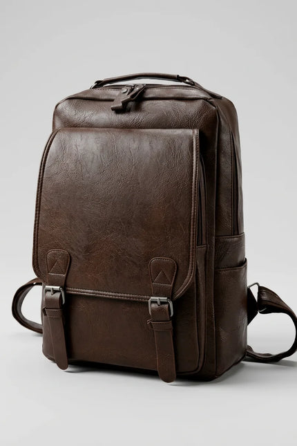 Sac cuir ordinateur grande capacité élégant homme - Vue 3 - Sac