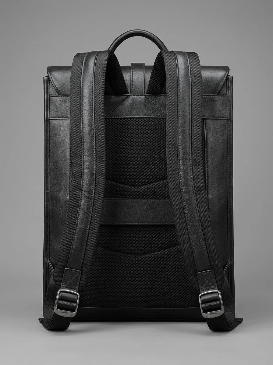 Sac cuir 14 pouces travail élégant homme - Vue 2 - Sac