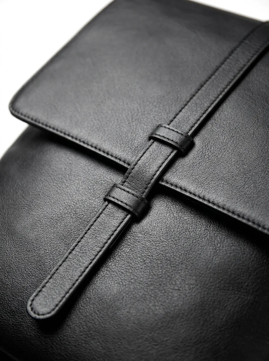 Sac cuir 14 pouces travail élégant homme - Vue 4 - Sac