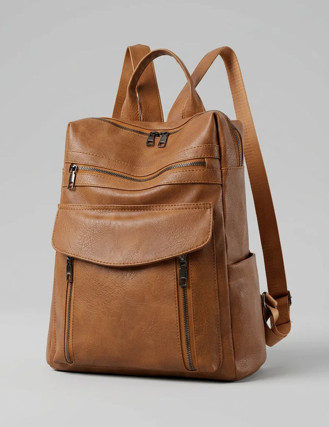Sac cuir vegan femme élégant quotidien - Vue 1 - Sac