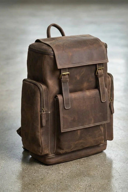 Sac en cuir véritable homme voyage business - Vue 2 - Sac