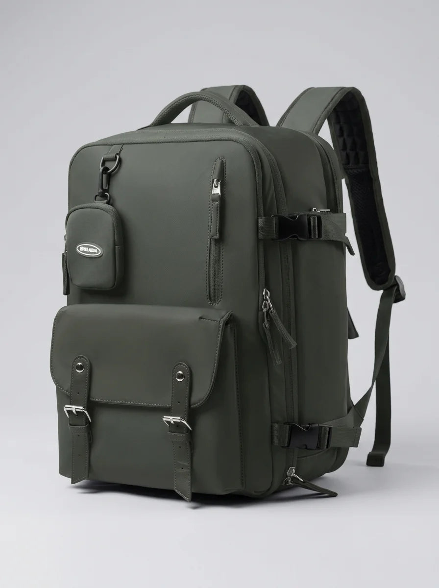 Sac nylon 40l voyage avion ordinateur femme - Vue 3 - Sac