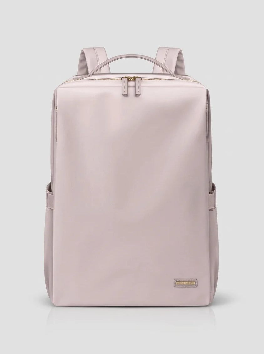 Sac nylon et cuir ordinateur 15.6 pouces femme quotidien - Vue 1 - Sac