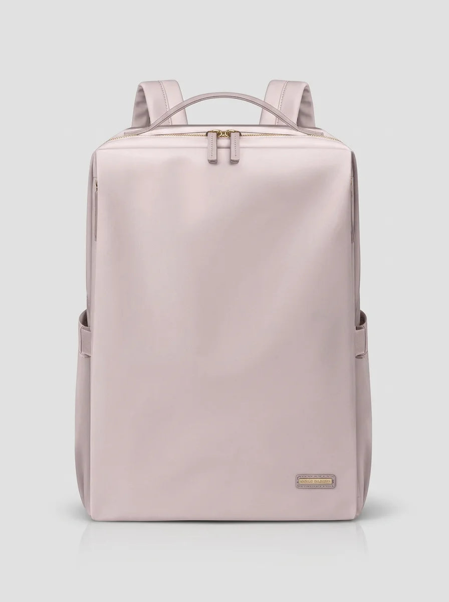 Sac nylon et cuir ordinateur 15.6 pouces femme quotidien - Vue 1 - Sac