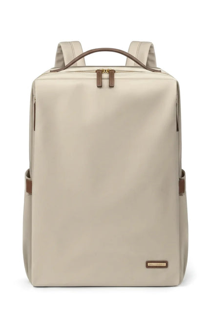 Sac nylon et cuir ordinateur 15.6 pouces femme quotidien - Vue 1 - Sac
