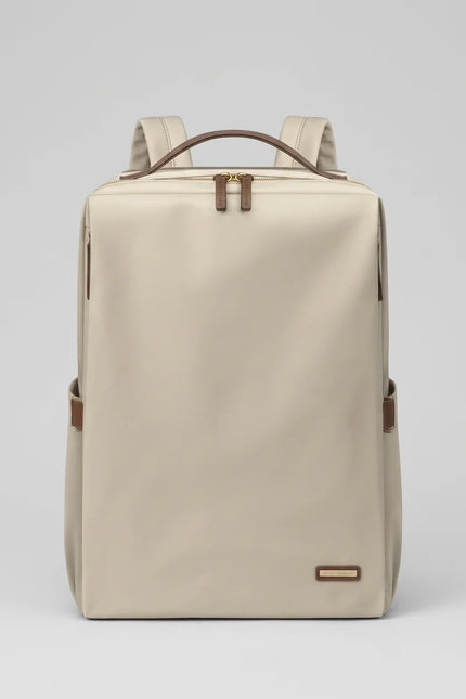 Sac nylon et cuir ordinateur 15.6 pouces femme quotidien - Vue 2 - Sac