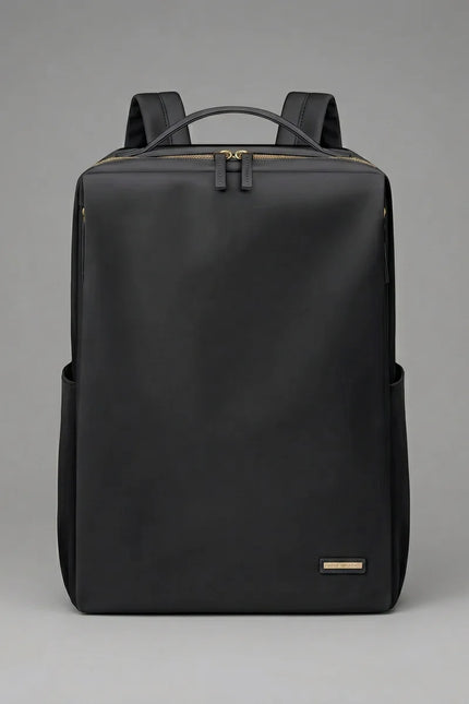 Sac nylon et cuir ordinateur 15.6 pouces femme quotidien - Vue 2 - Sac