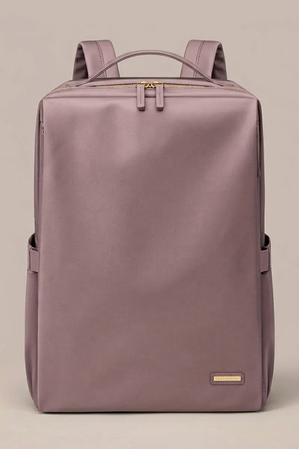 Sac nylon et cuir ordinateur 15.6 pouces femme quotidien - Vue 3 - Sac
