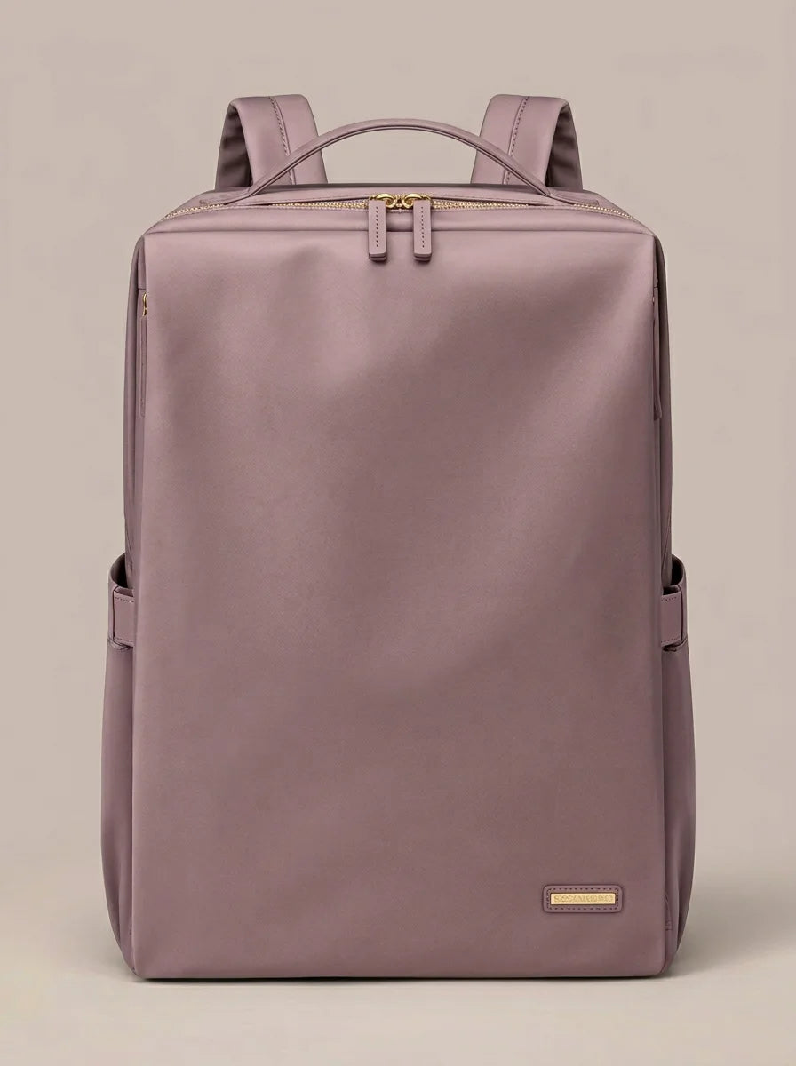 Sac nylon et cuir ordinateur 15.6 pouces femme quotidien - Vue 3 - Sac