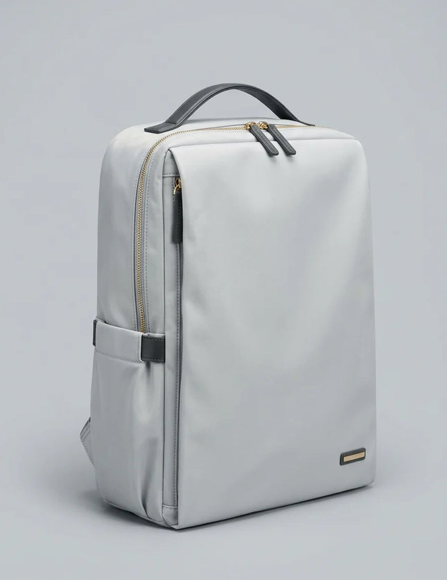 Sac nylon et cuir ordinateur 15.6 pouces femme quotidien - Vue 4 - Sac