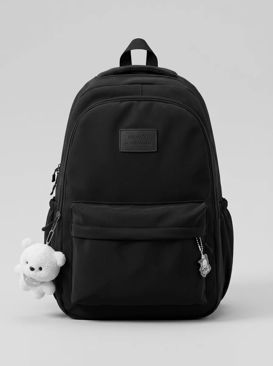 Sac nylon 16 pouces lycée quotidien moderne - Vue 1 - Sac