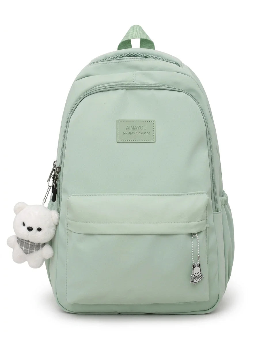 Sac nylon 16 pouces lycée quotidien moderne - Vue 1 - Sac