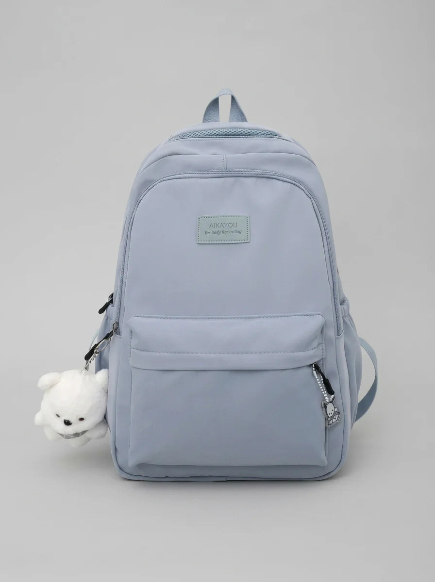 Sac nylon 16 pouces lycée quotidien moderne - Vue 3 - Sac